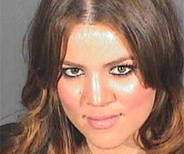 Khloe Kardashian, Mugshot Khloe Kardashian, Mugshot